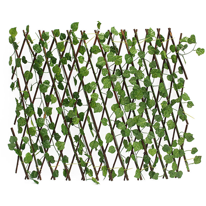 27.5 '' Artificial Windshield Fencing Wall Garden Terrace Ivy Partition Decor Hasaki