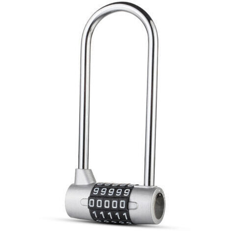 2.75 pouce poutres serrure armoire porte mot de passe gym 5 serrure à combinaison solide cadenas en alliage de zinc réinitialisable