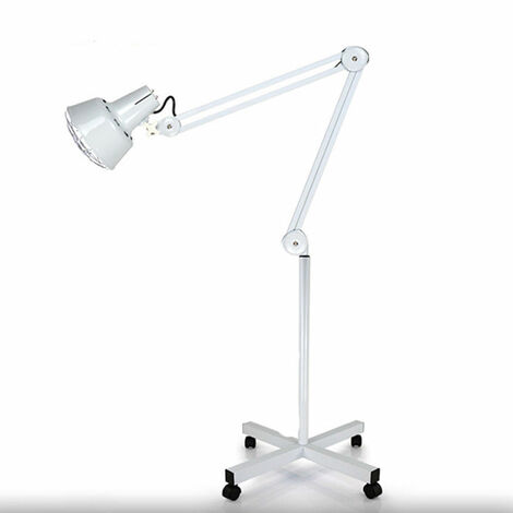275W Infrarot Lampe Therapielampe Infrarotlampe Infrarotlicht Wärmelampe Rotlicht Wärmetherapie Lampe mit Rädern