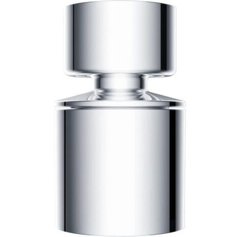 (27.6×27.6×66)Mousseur Robinet 22mm de Cuisine Économiseur d'eau Double Fonction Rotation à 360 Degrés avec 5 Adaptateurs