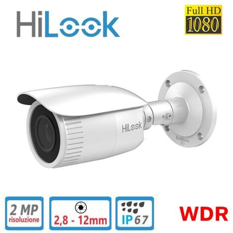 2.8-12MM IP 2MP BULLET METAL&PLASTIC H.265+, IR 30M , IP67