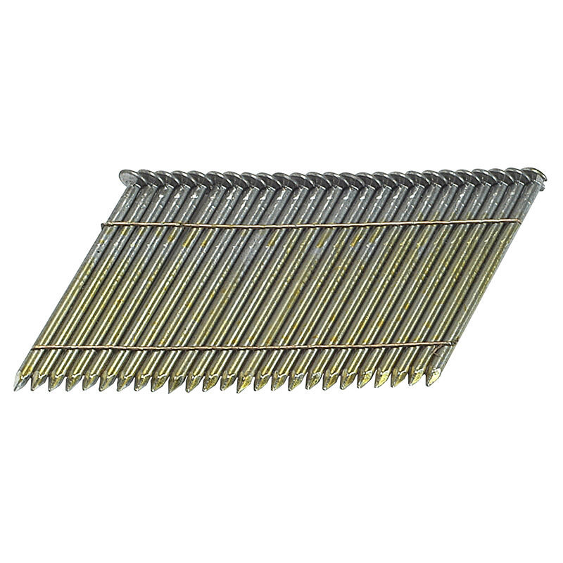Bostitch - S31090 28 Bright Smooth Shank Stick Nails 3.1 x 90mm (Pack 2000) BOSS31090