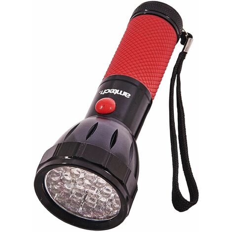 AM-TECH 28 LED aluminium torch - S1552