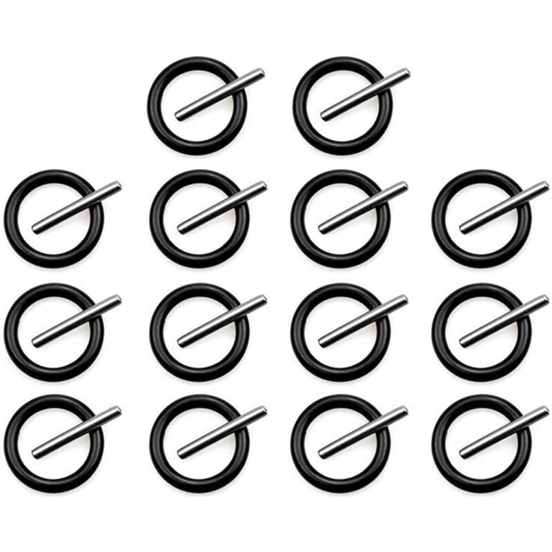 Memkey - 28pcs Impact Wrench Ring and Seal, O-Ring, Pin and Seal Kit for 1/2' Sockets, Impact Wrench Accessories, Impact Socket Accessories (14
