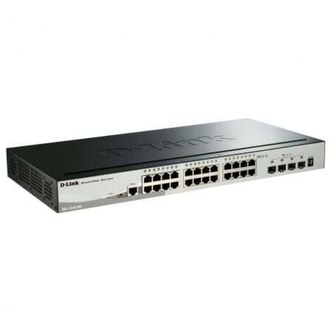 28-Port Smart Stack Switch 4x 10G 28-Port Smart Managed Gigabit Stack Switch 4x 10G dlink green 3.0 24x 10/100/1000Mbit/s TP RJ-45 Port 4x 10Gbit/s Fiber SFP+