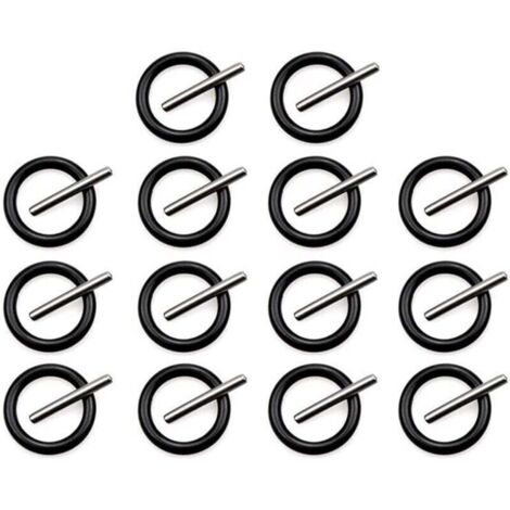 28-teiliges Schlagschrauber-Ring- und Dichtungs-, O-Ring-, Stift- und Dichtungs-Set für 1/2-Zoll-Stecknüsse, Schlagschrauber-Zubehör, Schlagstecknuss-Zubehör (14 Paar) (14 Paar)