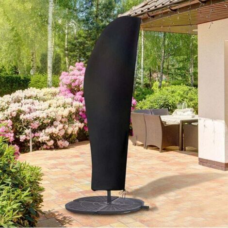 280 cm: 30x81x45 cm telo copriombrellone da esterno, telo copriombrellone a banana, tessuto Oxford 420D, telo copriombrellone grande, per proteggere mobili da interni ed esterni