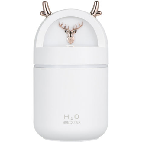 280 ml, doble modo: ultrasónico, apagado automático, USB, yoga/relajación/spa, regalo de bienestar para el Día de la Madre