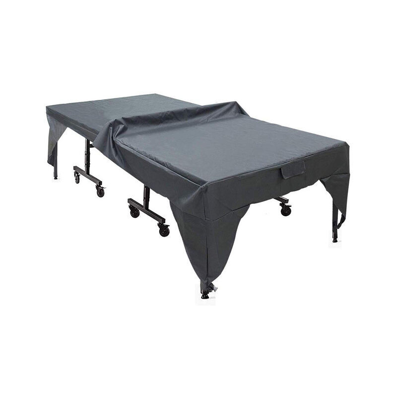 Linghhang - 280 x 153 x 73 cm (gris) Housse de protection imperméable et anti-poussière pour table de tennis de table