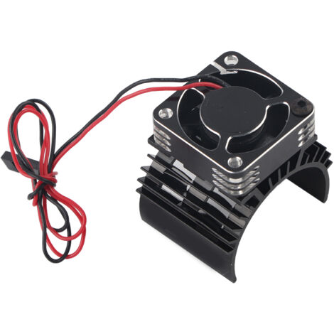 28000 U/min Metall-Motorlüfter – Kühlkörper für F540, 550, 3650, 3660 Motoren – 30 mm Silber
