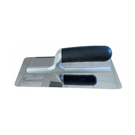 280x120 mm--Platoir Inox trapeize manche gomme 28x12cm Professionnelle Dolci