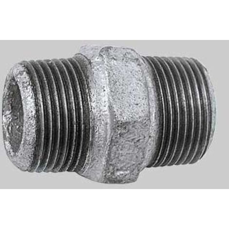 281 nipple dx/sx m/m ø1/2" ghisa zincata eo 28105003