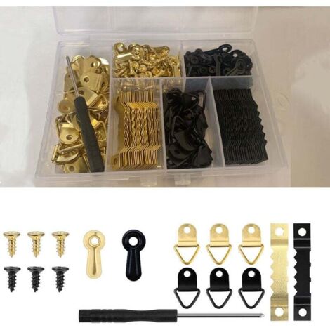 281 Pcs Wall Picture Hooks and Picture Hangers for Hanging Wall Decorations