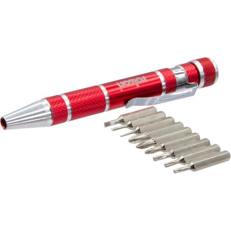 28226 Jeu de tournevis de précision 9 en 1 — Couleurs assorties