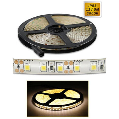 2835 Led Strip 5mt Reel Light 4000k 3000k 6500k Waterprof Ip55 2835-12v