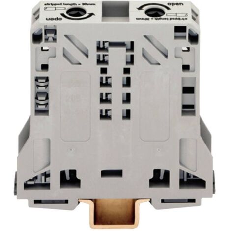 285-150-2L DE PASSAGE PINCE 50QMM GRIS WAGO KONTAKTTECHNIK