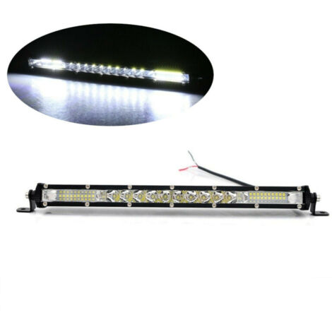 28.5 см LED Лед Диоден Бар 4500 lm, 90W Ултра Тънък 12-24V Комбинирана Combo - Flood и Spot Светлина