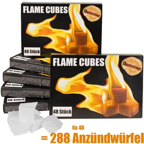 Achat / Vente Flam Up Allumes-feu 32 cubes Bois Compressé, 32 cubes