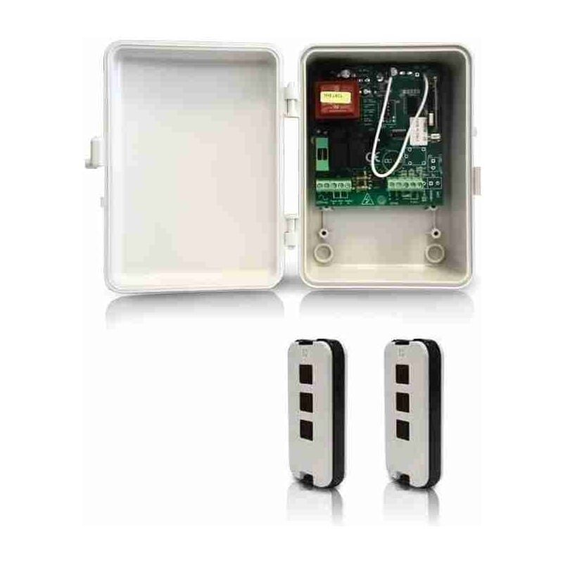 28A122 Unité de commande avec télécommandes ACM kit universel – 2 pièces TX3 28A122 pour volet de garage