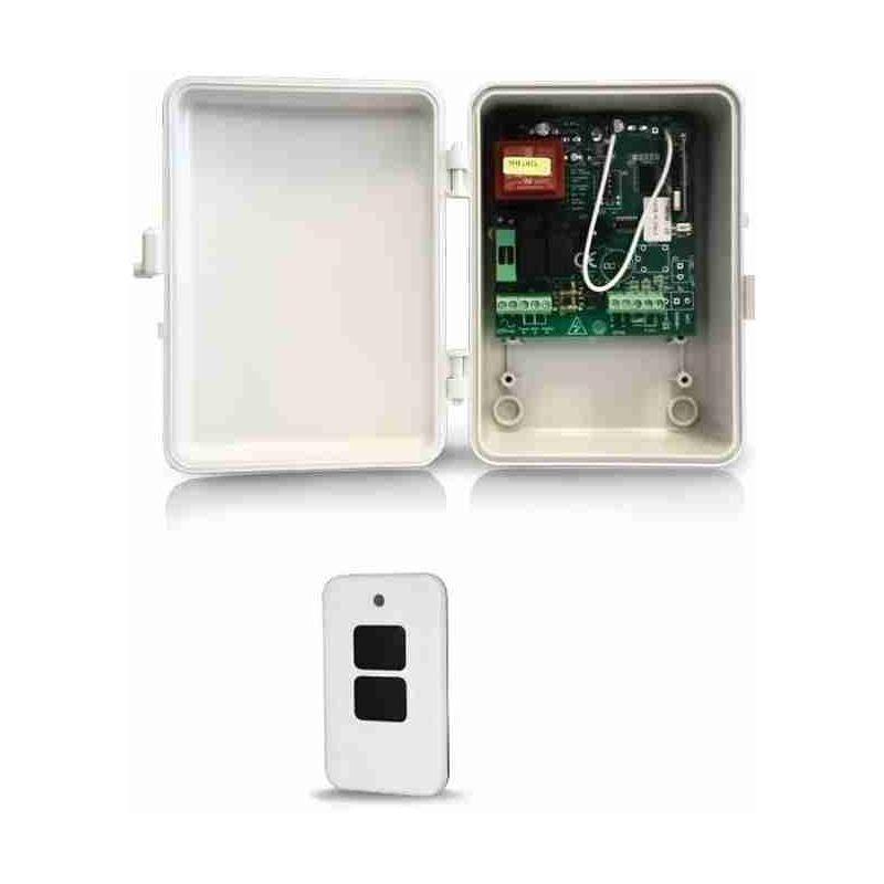 28A124 Unité de commande avec télécommande ACM kit universel 2 – 1 pièce TX2 28A124 pour volet de garage