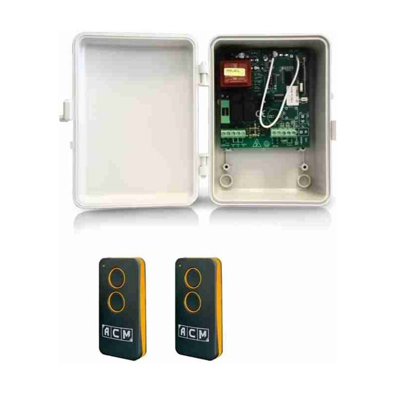 28A125 Unité de commande avec télécommandes ACM kit universel 2 – 2 pièces TX2/V 28A125 pour volet de garage