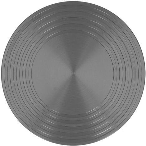 28cm Diffuseur de Chaleur en Alliage Aluminium, Plaque de Conduction Thermique pour Cuisinière à Gaz, Plateau Rond Antidérapant à Décongélation Rapide pour Protection de Ustensiles de Cuisine