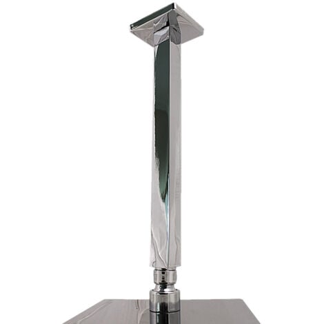 28cm Duschkopfhalterung Regenwald Regendusche Brause Rainshower Kopfbrause Brausekopf Amatur Eckig 28cm