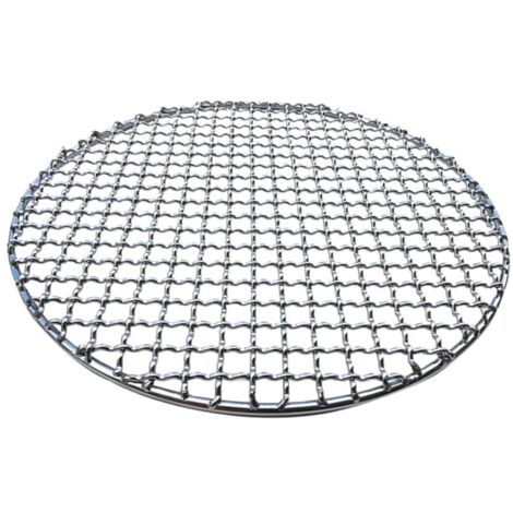 28cm Round Mesh Grill Grate, Non-Stick Reusable Stainless Steel Cooling Rack, 280mm Grill Accessories