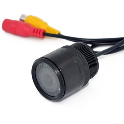 28mm Caméra de recul 120°/170°angle d'objectif étanche IP67/68 DC12V avec le cable pour voiture