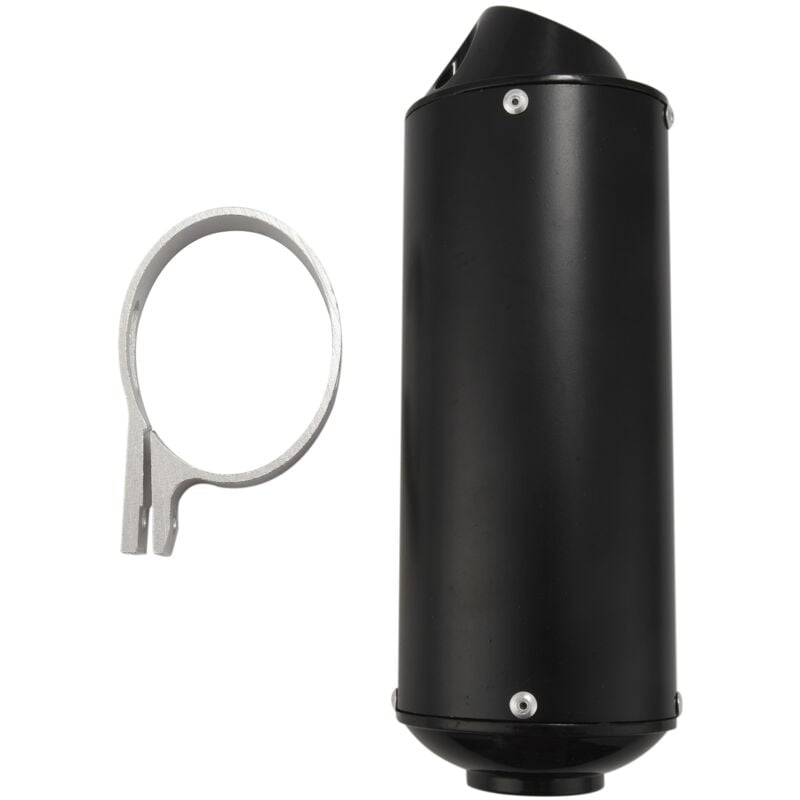 Image of 28Mm Motorrad Auspuff Schall Rohr Kit Renn für 50Cc 110Cc 125Cc Dirt Pit Fahrrad ATV Schwarz