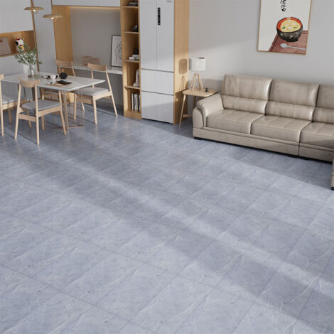 28Pcs 60x30cm Realistic Stone Texture Self Adhesive PVC Flooring
