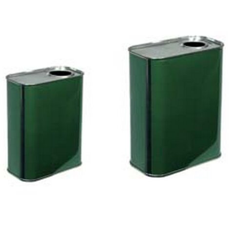 28PZ LATTINA OLIO RETTANGOLARE VERDE lt0,5 cm5,4x8,1x13,8h. bancale pezzi1764