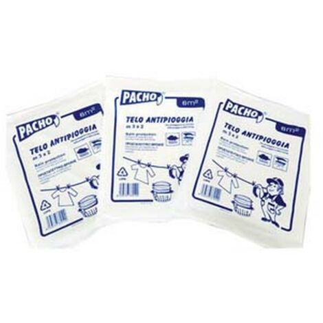 28PZ TELO COPRITUTTO PLT ANTIPIOGGIA  - mt.2x3, gr.280