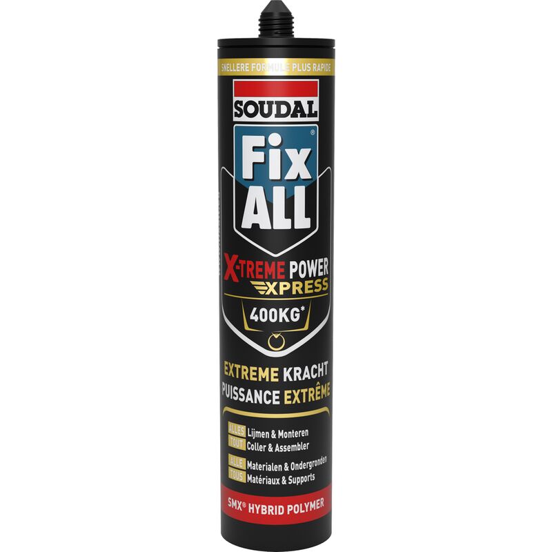 

290 ml de pegamento masilla 'Fix All Extreme Power' - Soudal
