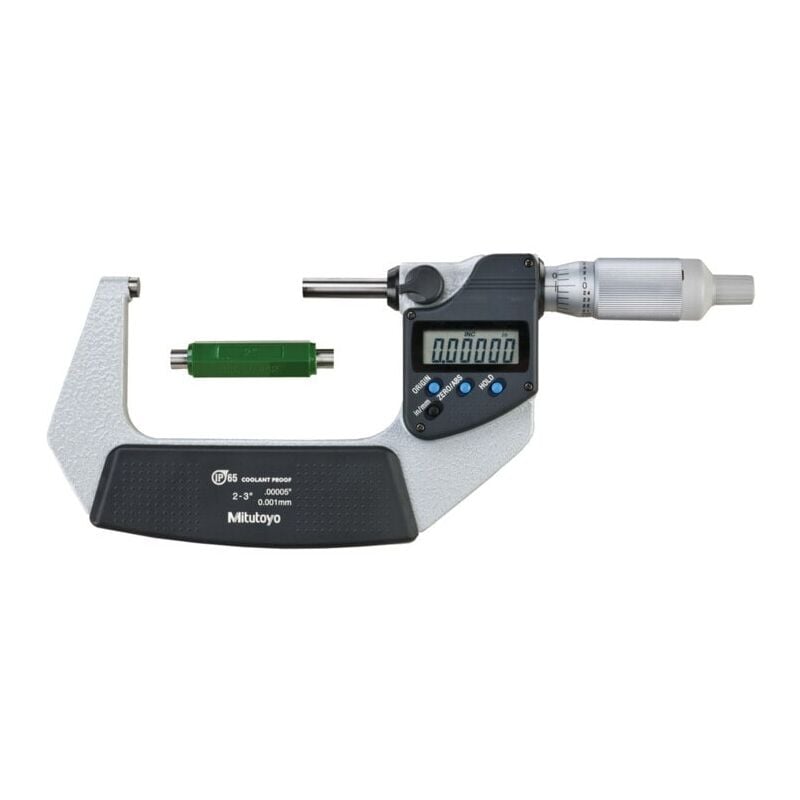 293-346-30 Digimatic External Micrometer IP65 50MM-75MM/2'-3' - Mitutoyo
