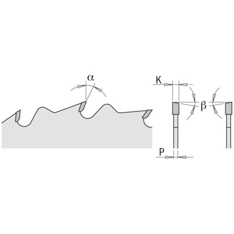 285-293 LAMES CIRCULAIRES INDUSTRIELLES AVEC LIMITEUR POUR COUPES EN LONGUEUR
