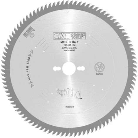 295.096.12M Sageblatt CIRCULAIRE XTREME HW 300x3,2/2,2x30 Z96 FFT 10°POS