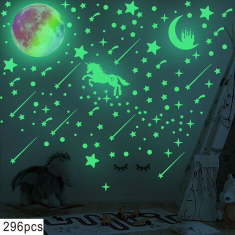 952 pièces (feu vert) Étoiles phosphorescentes, points lumineux