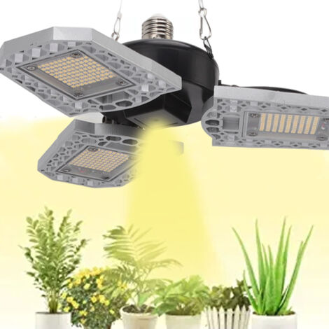 297 LED-Pflanzenlampe für Kleeblätter, Zimmerpflanzen, Gewächshäuser, Sukkulenten, 100–277 V