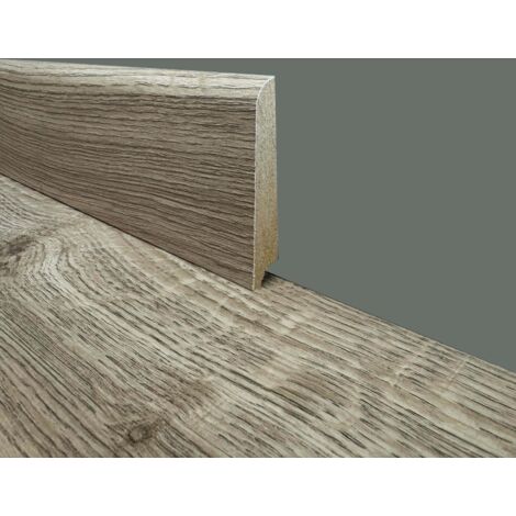 Battiscopa In MDF Bianco 120x15 Mm - Fibra Di Legno Compatto, 57.6 Ml, Facile Da Installare - Foto 13