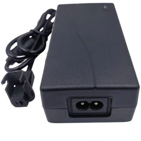 LAUWEXE 29V 2A adaptateur secteur inclinaison transformateur transformateur fauteuil de massage canapé alimentation à découpage Macaron (noir)