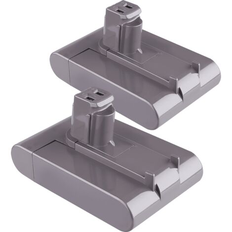 2×Batterie pour Dyson DC35 22.2V 6400mAh Batterie de Remplacement pour Dyson DC31 DC34 DC35 DC44 DC45 Aspirateur à Main Remplacez Le 917083-01 17083-2811 18172-01-04 17083-4211(pour Type A)