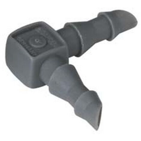 2BL RACCORDO A L PER TUBO DA 3/16" PER MICROIRRIGAZIONE - conf.pz.10 in blister (13126-20)