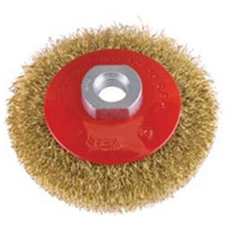 2BL SPAZZOLA CIRCOLARE CONICA FILI IN ACCIAIO -  mm.90 PG 467.00