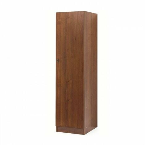 (2c) Armadio componibile per camera 1 anta Noce Antico Cm 45x60xH 180