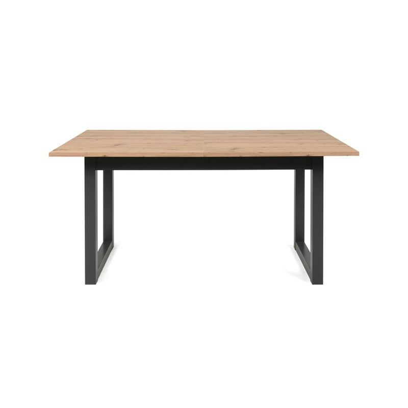Webmarketpoint - 2c) Table de cuisine salon extensible moderne chêne 160-200 x 90 cm (DENVER50)