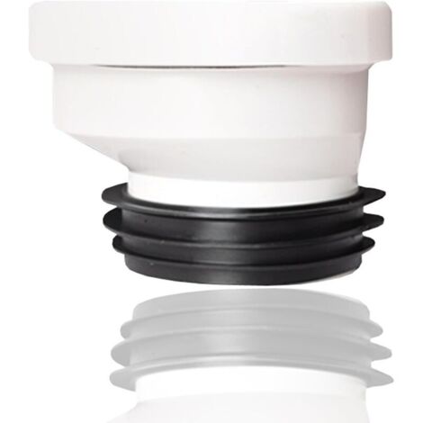 2cm eccentric connecting pipe, rigid angled plastic toilet pipe nozzle, drain, straight eccentric, toilet connection fitting