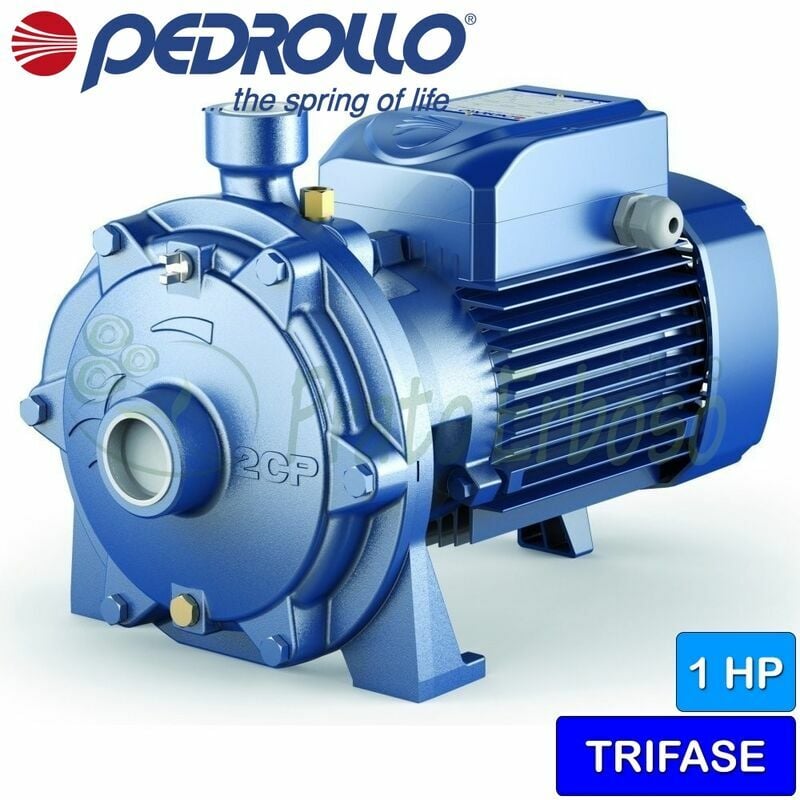 

Pedrollo - 2CP 25/130 N - centrífuga de la Bomba eléctrica de doble impulsor de tres fases