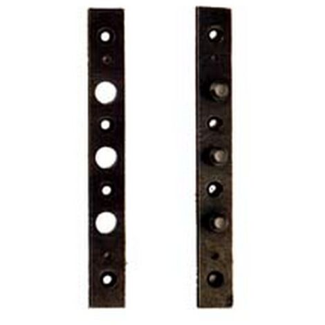 2CP ANTISCASSO PARASTRAPPO A TRE PUNTE - mm.20x4x160h.