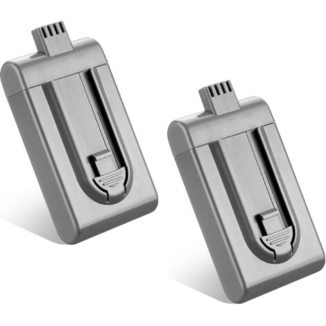 2×DC16 21.6V 5000mAh Batterie au Lithium de Remplacement pour Batterie Dyson DC16 Root 6 DC16 Tier DC16 Exclusive DC16 Rose 12097 912433-01 912433-03 912433-04 BP01 Batterie